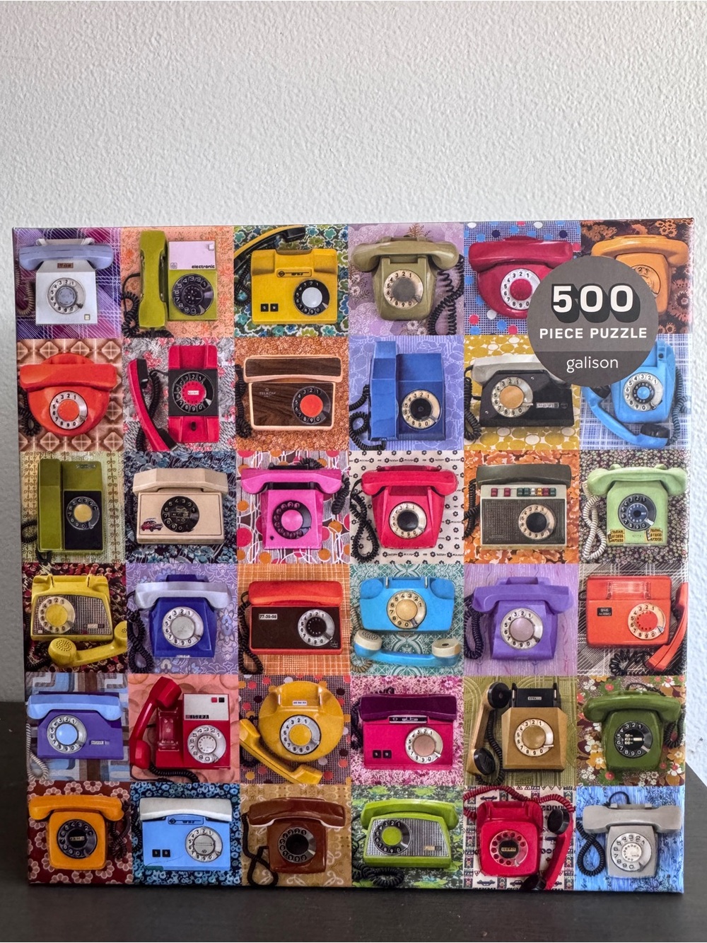 🧩 Galison Eastern Bloc Telephones 500-Piece Puzzle